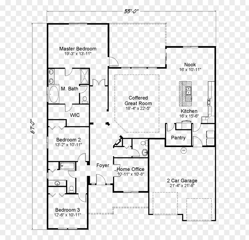 West Point Floor Plan Paper House PNG