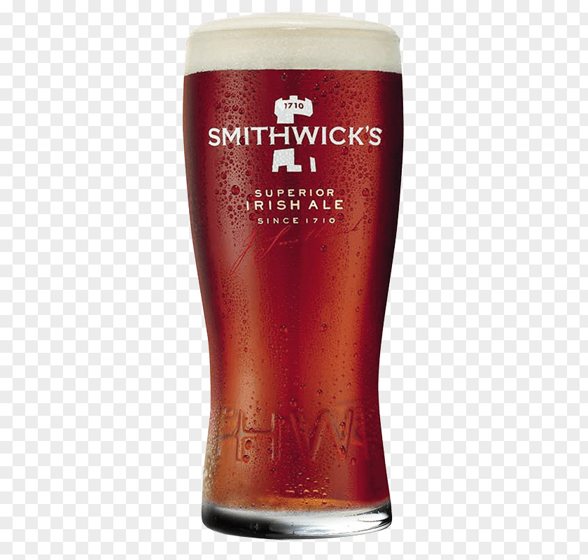 Beer Drawing Smithwick's Irish Red Ale Pint Glass PNG