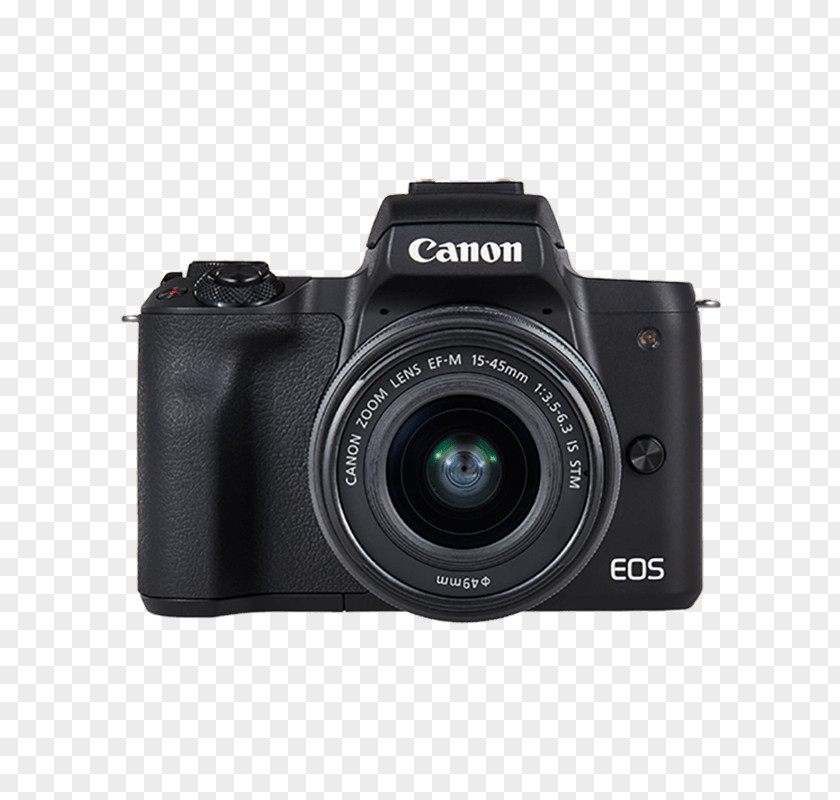Camera Canon EOS M50 Mirrorless Interchangeable-lens Lens PNG