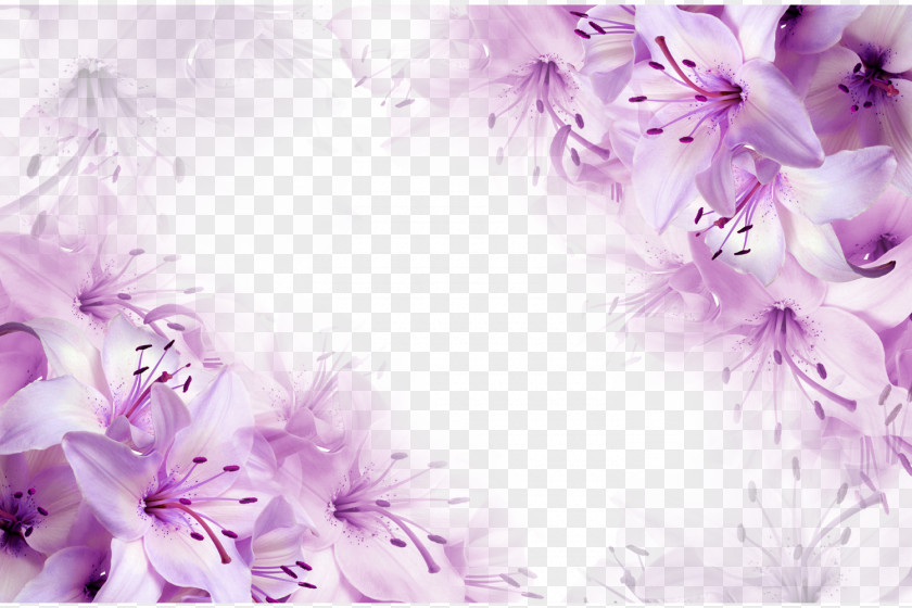 Fantasy Purple Flower PNG purple flower clipart PNG