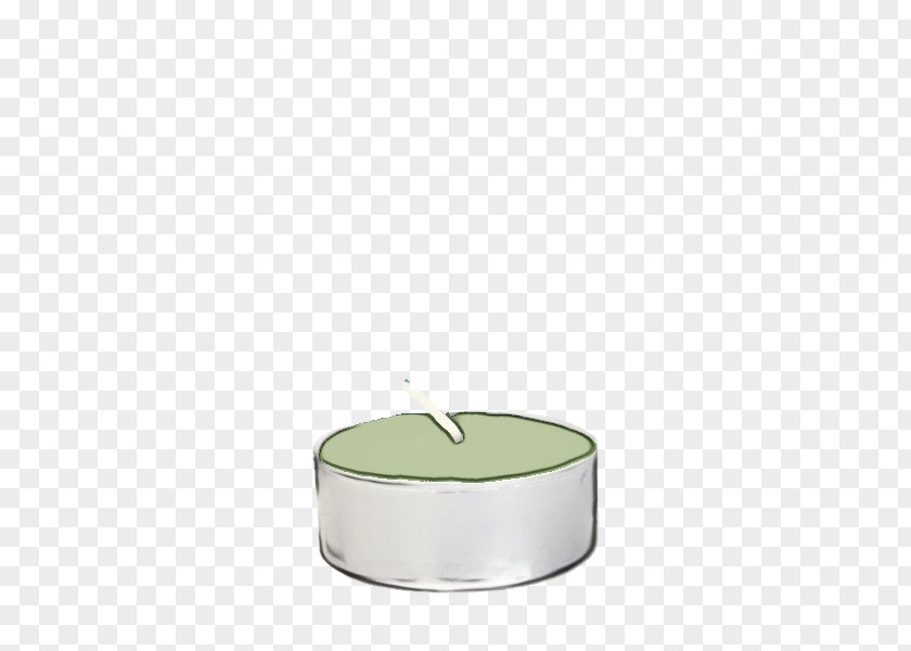 Oval Candle Background Green PNG