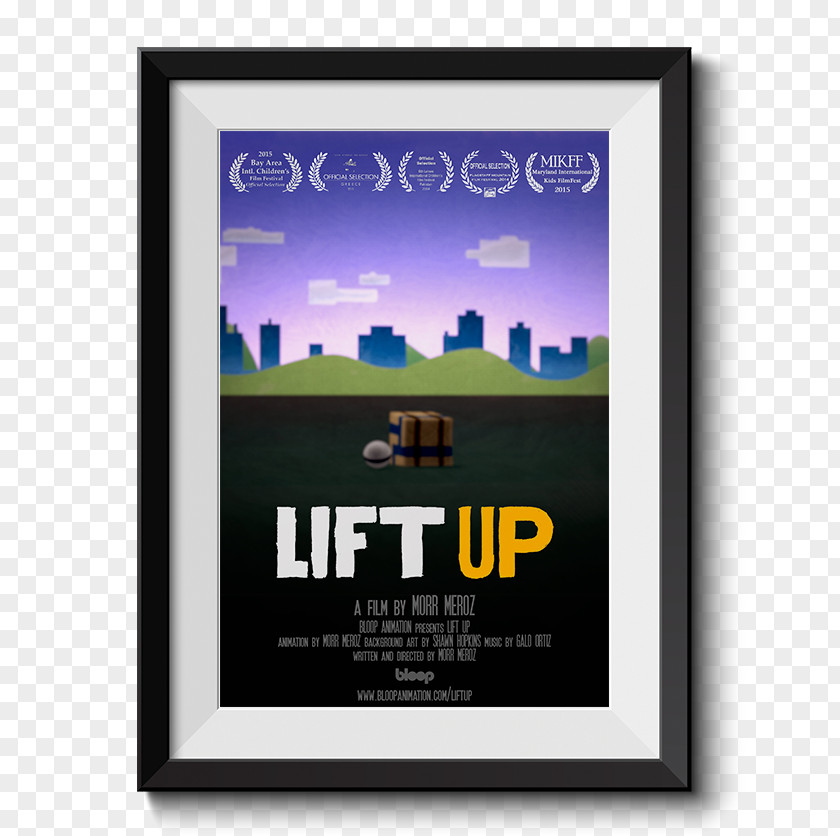 Short Film Poster Animation PNG