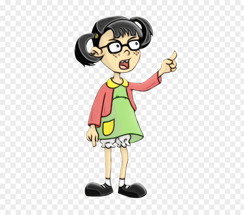 Cartoon Child Finger Animation Gesture PNG