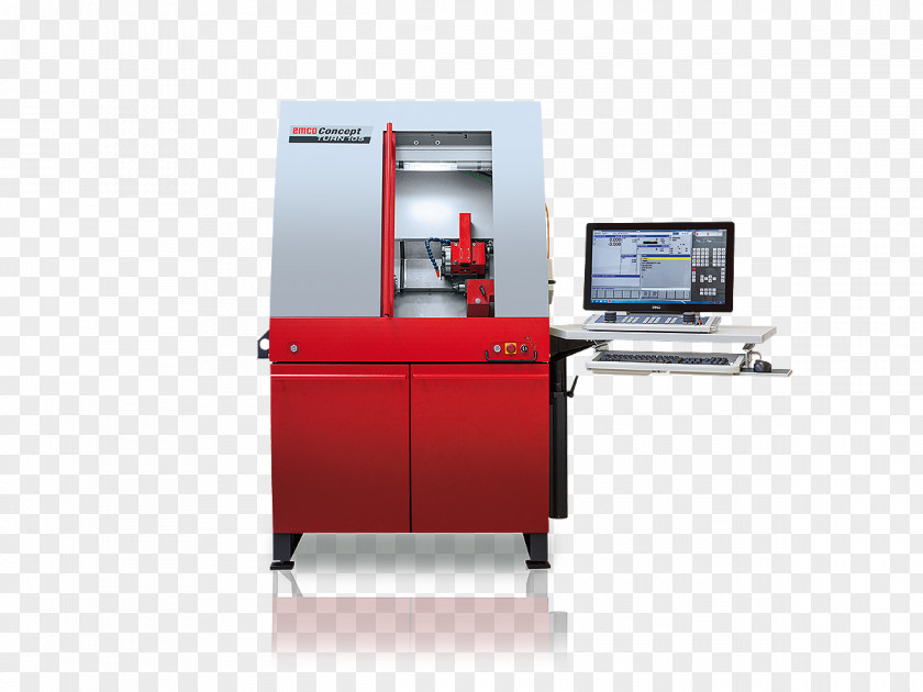 Lathe Machine Computer Numerical Control Production PNG