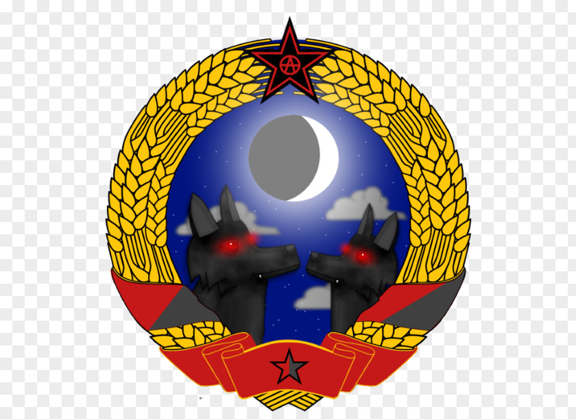 Soviet Union Coat Of Arms Hammer And Sickle Emblem PNG