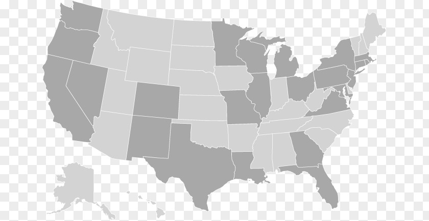 USA Map PNG map clipart PNG