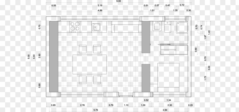 Bodega Architecture Floor Plan PNG