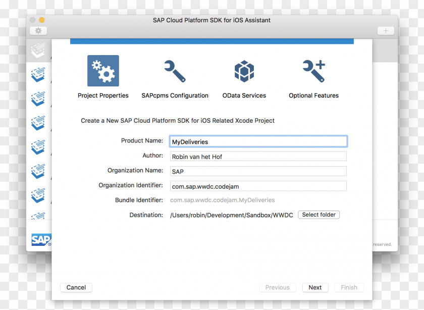 Demo App Computer Software SAP Cloud Platform IOS SDK PNG