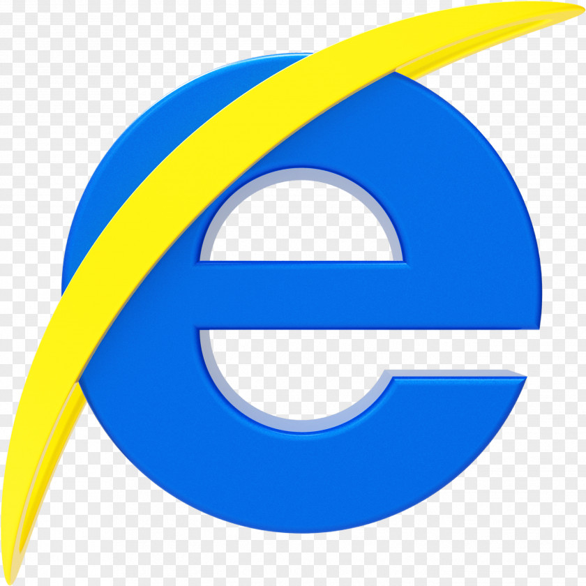 Electric Blue Symbol Internet Logo PNG