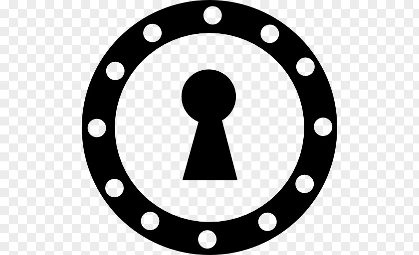 Key Keyhole Tool Circle PNG
