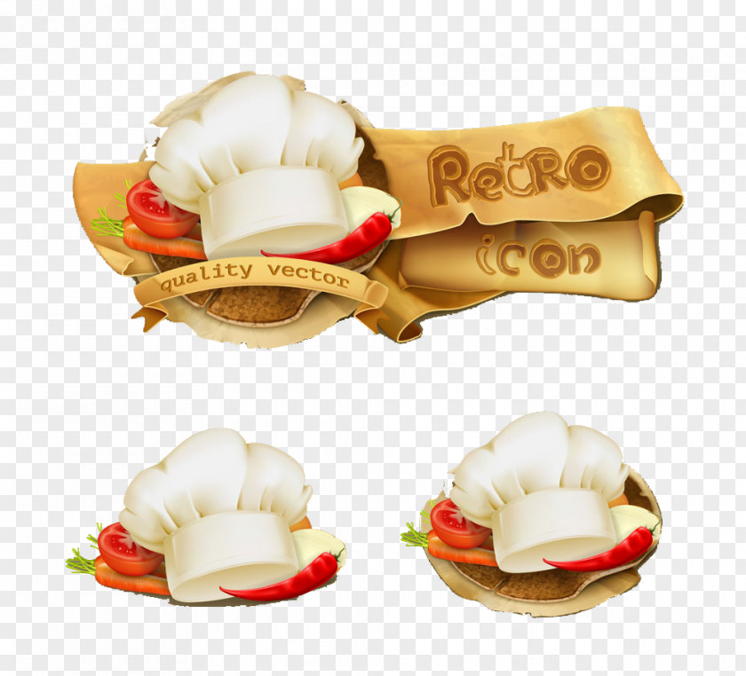 Stereo Chef Hat Cooking Chefs Uniform PNG
