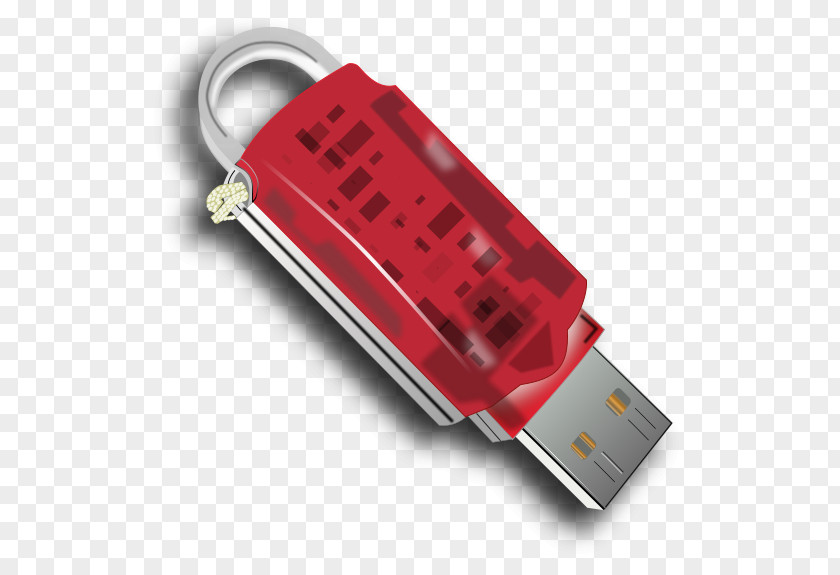 Translucent USB Flash Drives Computer Data Storage Clip Art PNG