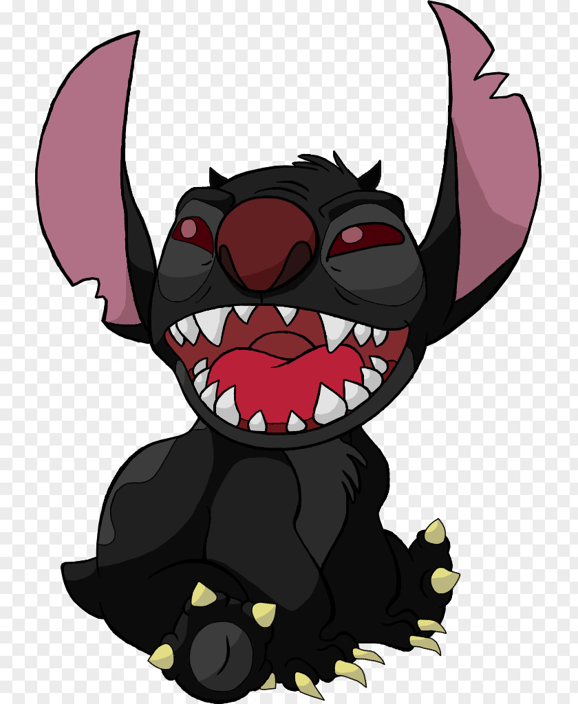 Demon Stitch Whiskers Dog Devil PNG