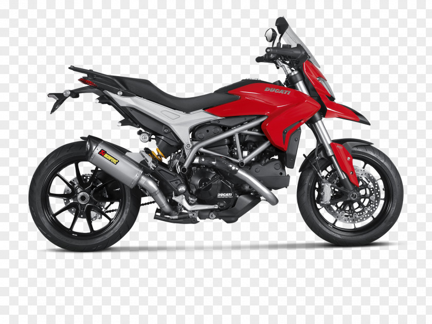 Ducati Multistrada 1200 Exhaust System Hypermotard Motorcycle PNG