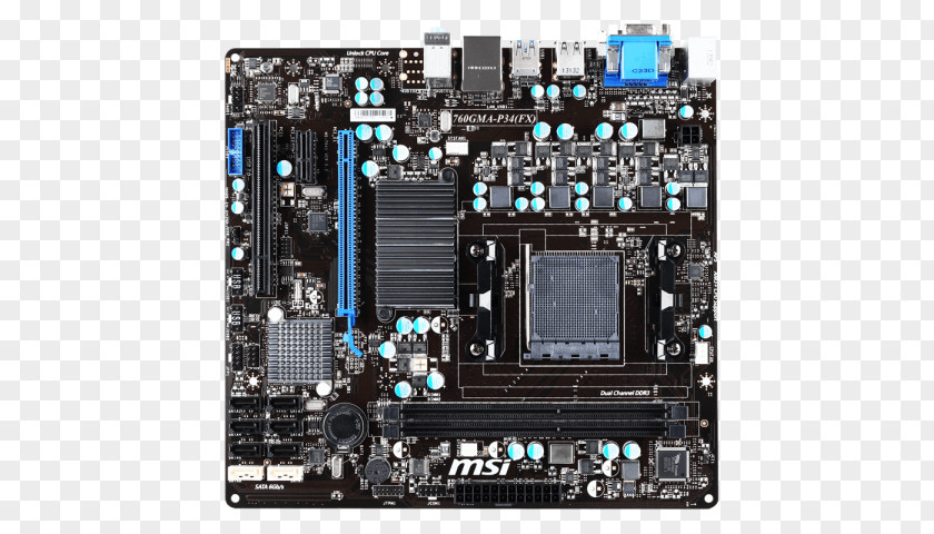 Host Power Supply Socket AM3+ Motherboard MicroATX Micro-Star International AMD FX PNG