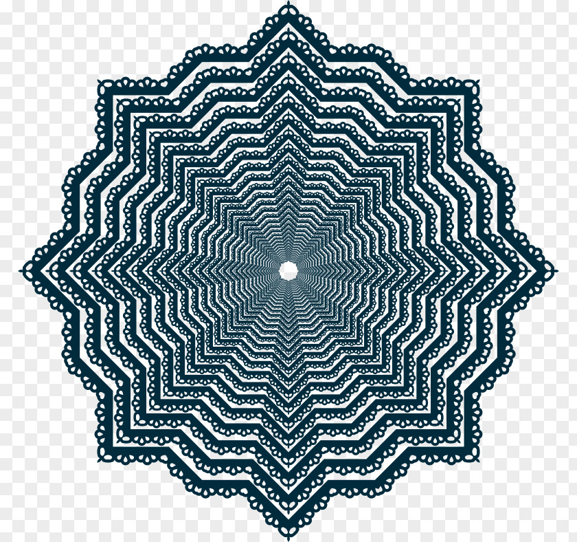 Scallop La Delicia Mandala Color Idea PNG