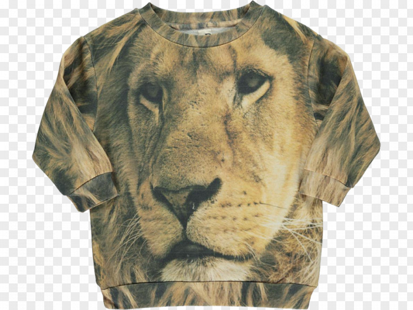 Tiger Sleeve T-shirt Lion Sweater PNG
