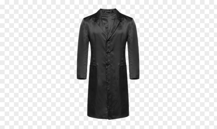 Vintage Coat 86 Overcoat Black Sleeve Formal Wear Blouse PNG