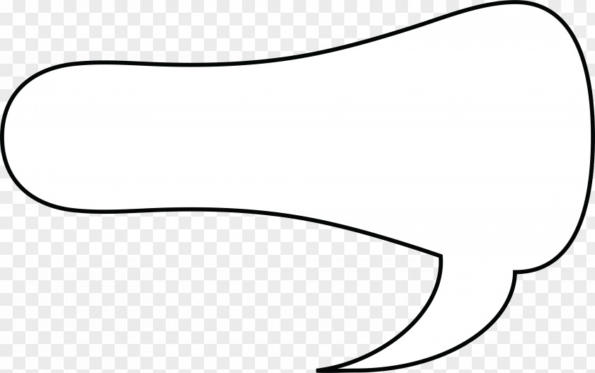 Dialogue Box Black And White Clip Art PNG