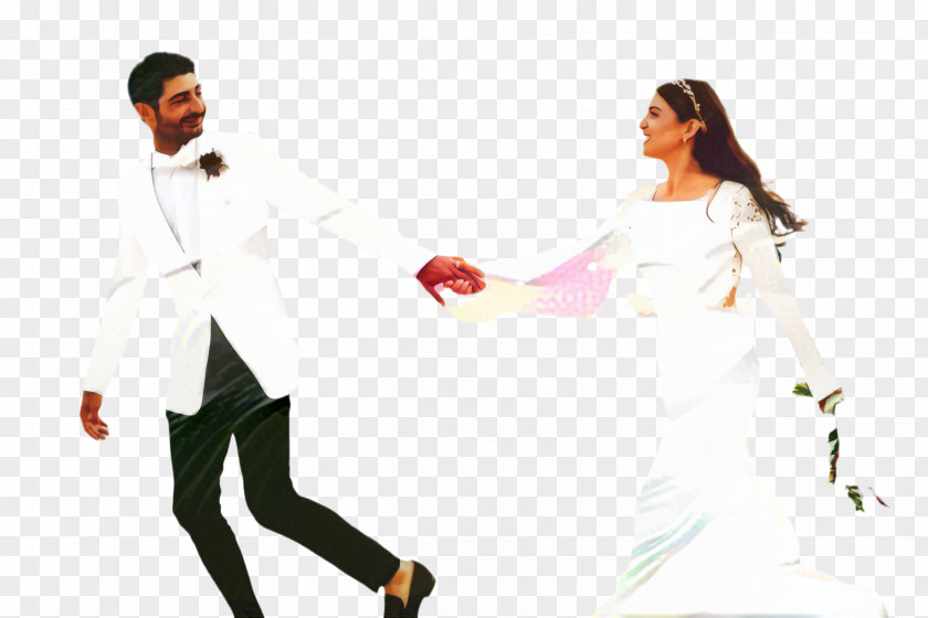 Fashion Design Gesture Bride And Groom PNG