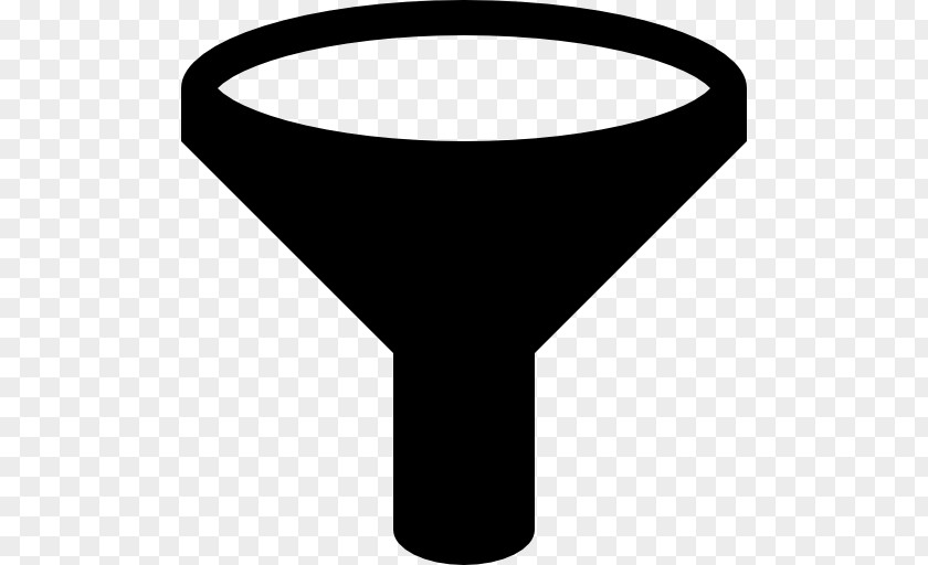 Filter Icon Design Funnel PNG