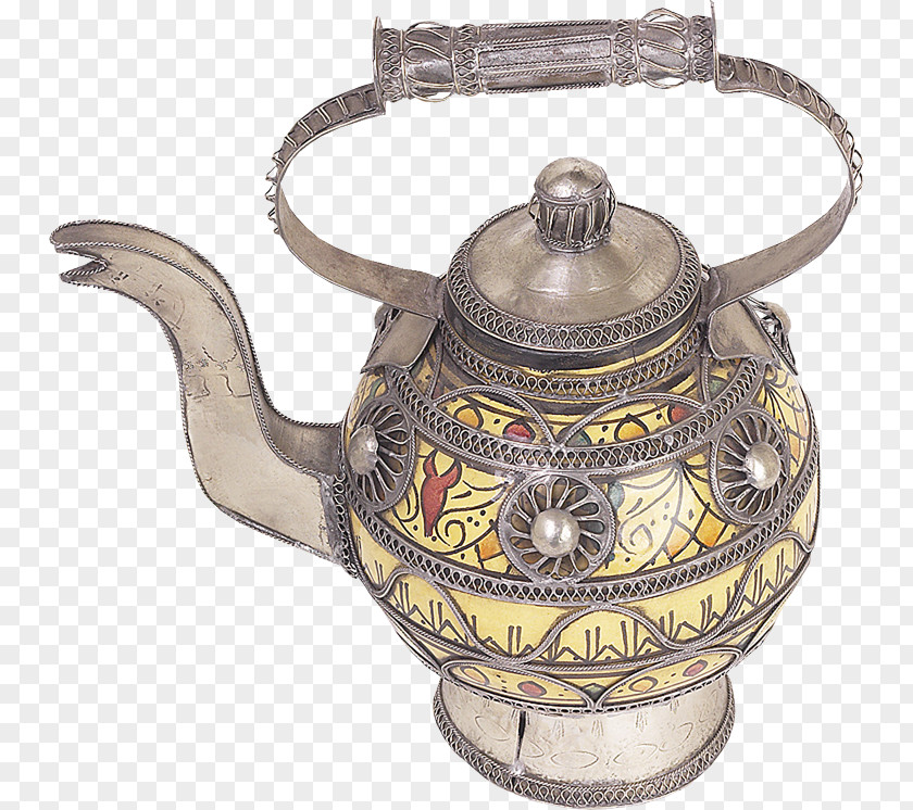 Kettle Teapot Metal PNG