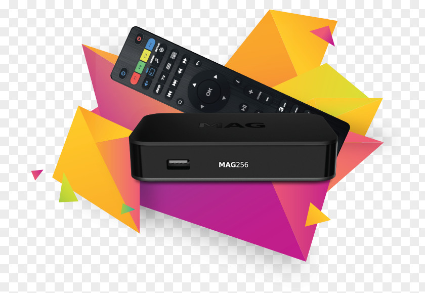 Noir Digital Media PlayerOthers High Efficiency Video Coding Set-top Box IPTV Infomir MAG254 Récepteur Multimédia Numérique PNG