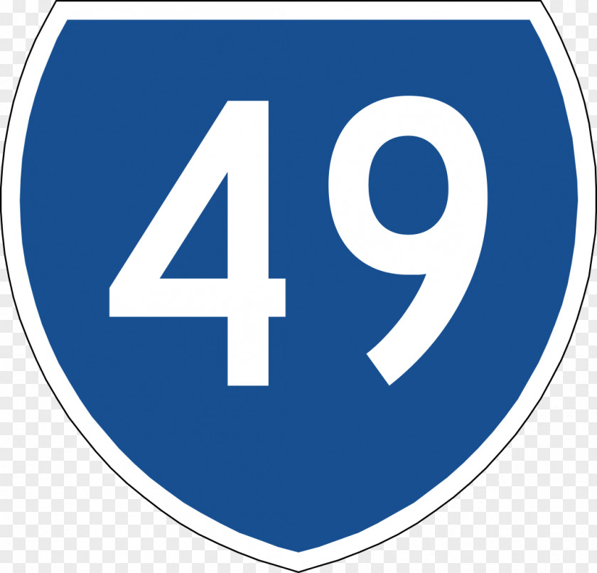 Road US Interstate Highway System Traffic Sign 90 PNG