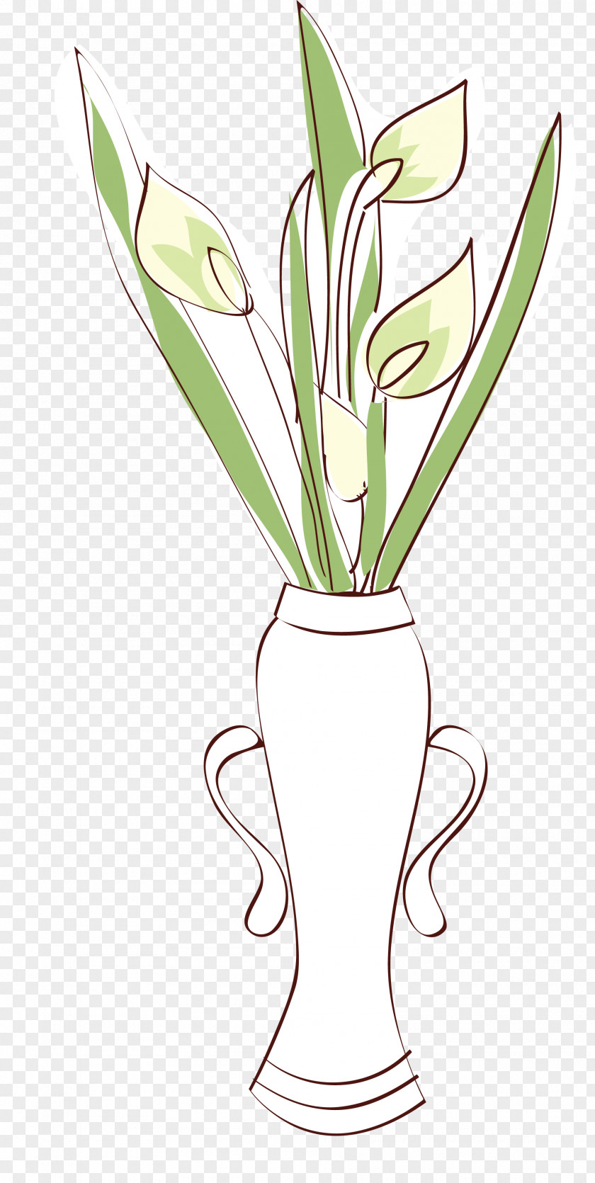 Vase Floral Design Flowerpot PNG