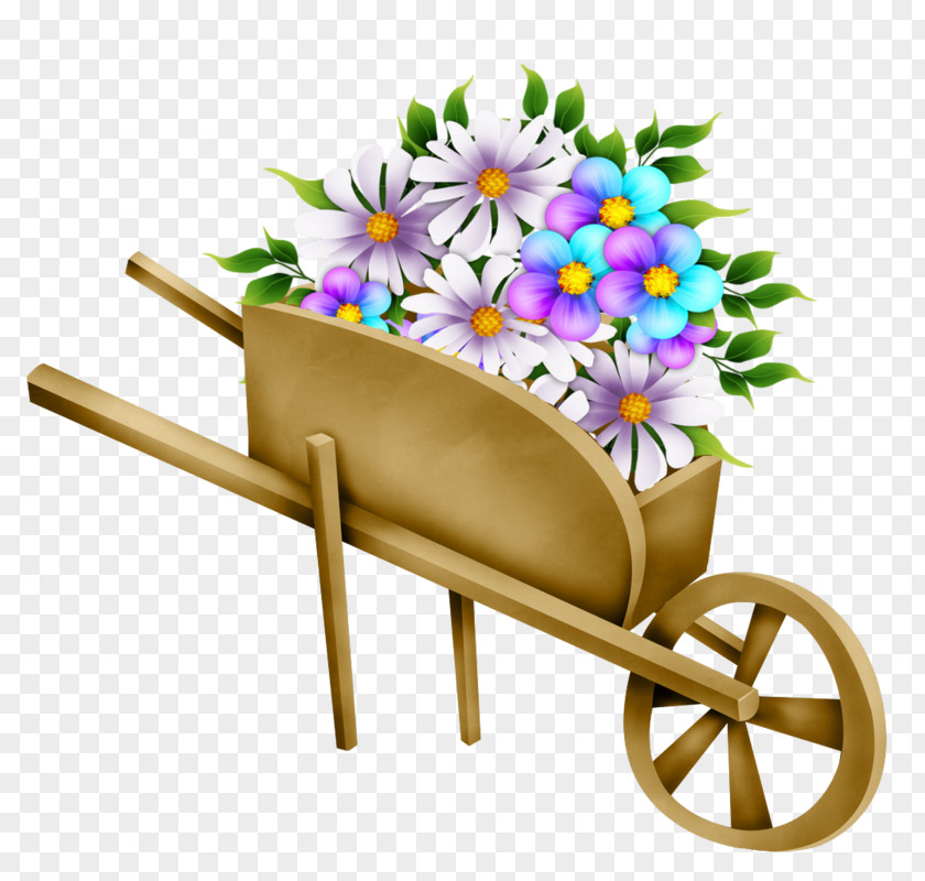 Wheel Wildflower Floral Design PNG