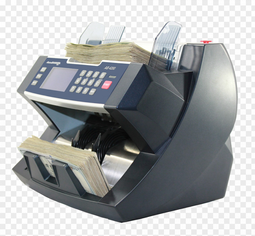 Bank Banknote Counter Currency-counting Machine Money PNG