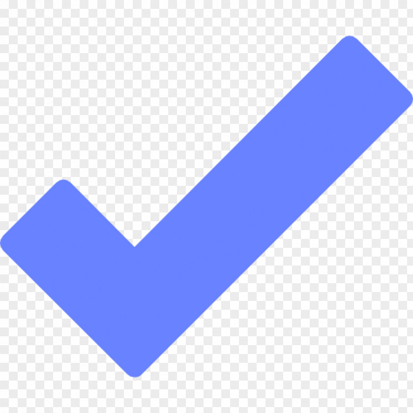 Blue Check Mark Verification Internet Web Page Text Empresa RH Shalom PNG