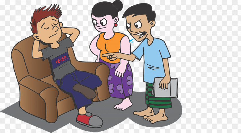Nagging Parents Student Laziness Parenting Learning Child PNG