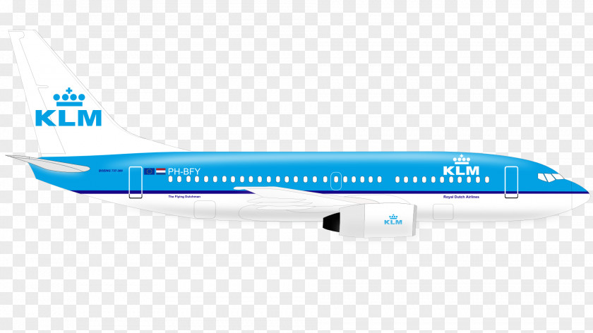 Plane Image Airplane Boeing 767 Flight Aircraft KLM PNG