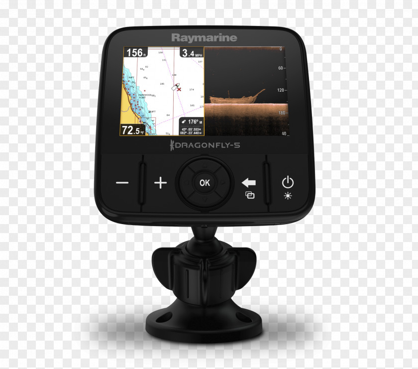 Dragonfly Raymarine Pro Fish Finders Chartplotter Plc GPS Navigation Systems PNG