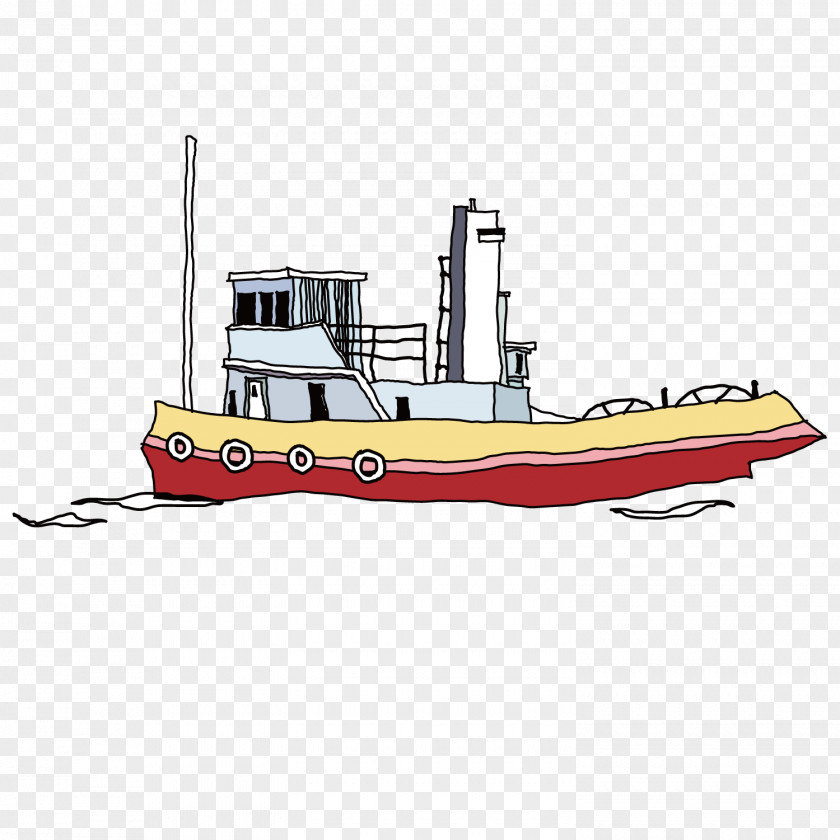Fine Ship Boat Sailing Illustration PNG