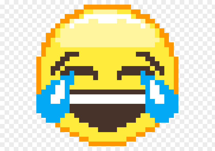Minecraft Face With Tears Of Joy Emoji Pixel Art LOL Laughter PNG
