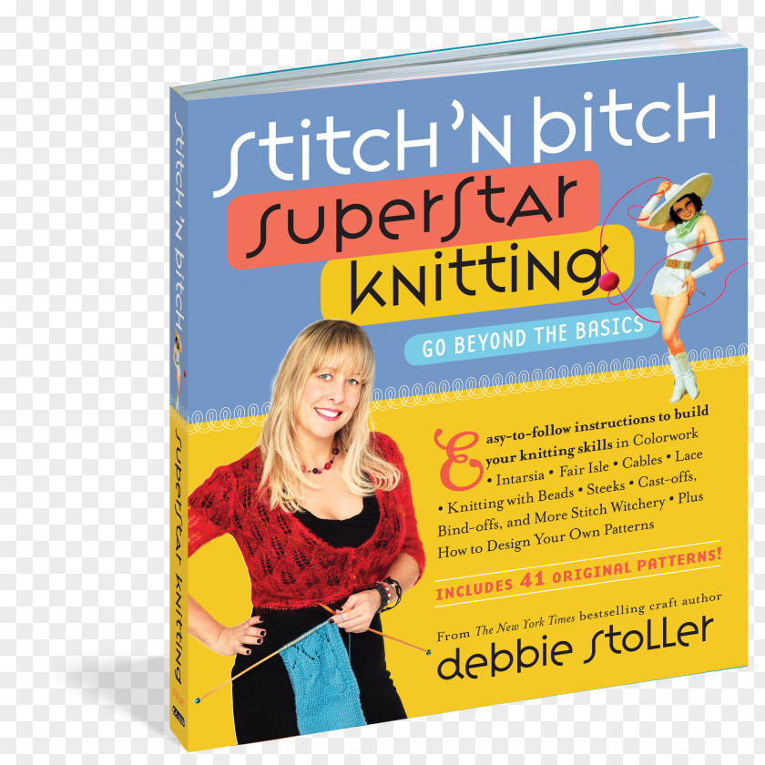 Stitch 'n Bitch: The Knitter's Handbook Knitting Experience Bitch Nation Expanded Books Interview: Happy Hooker PNG