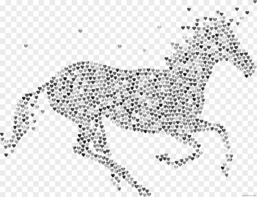 Unicorn Black And White Desktop Wallpaper PNG