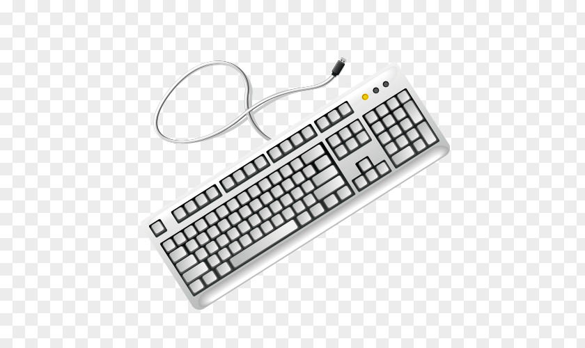 Cartoon Keyboard Material Computer Clip Art PNG