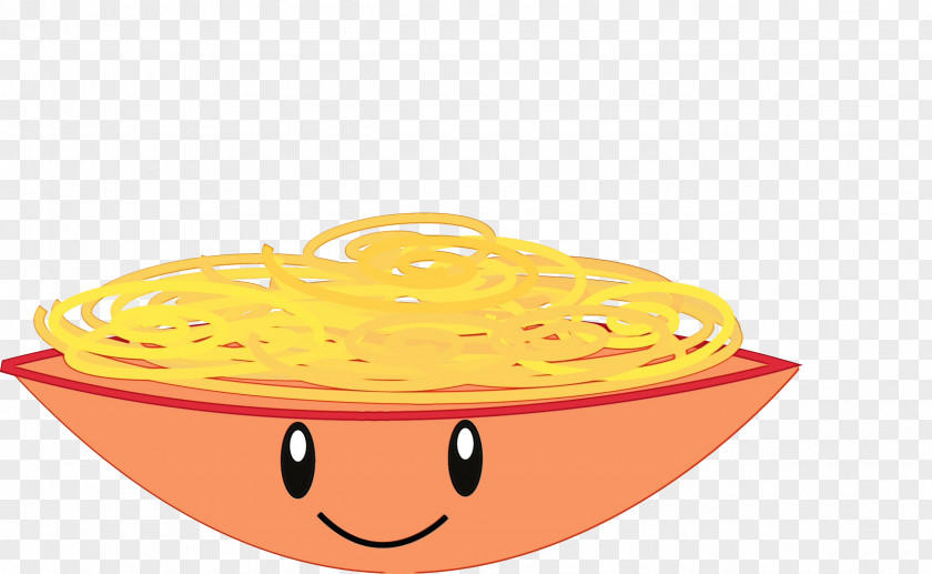 Dish Emoticon Orange Background PNG