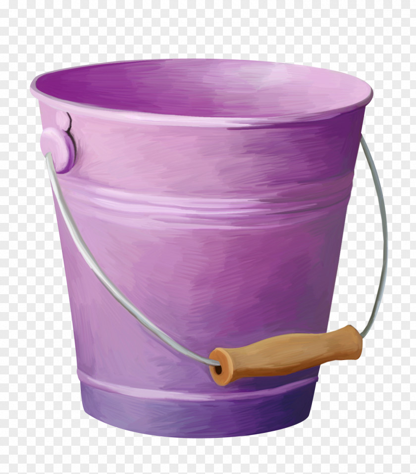 Purple Drum Bucket Clip Art PNG