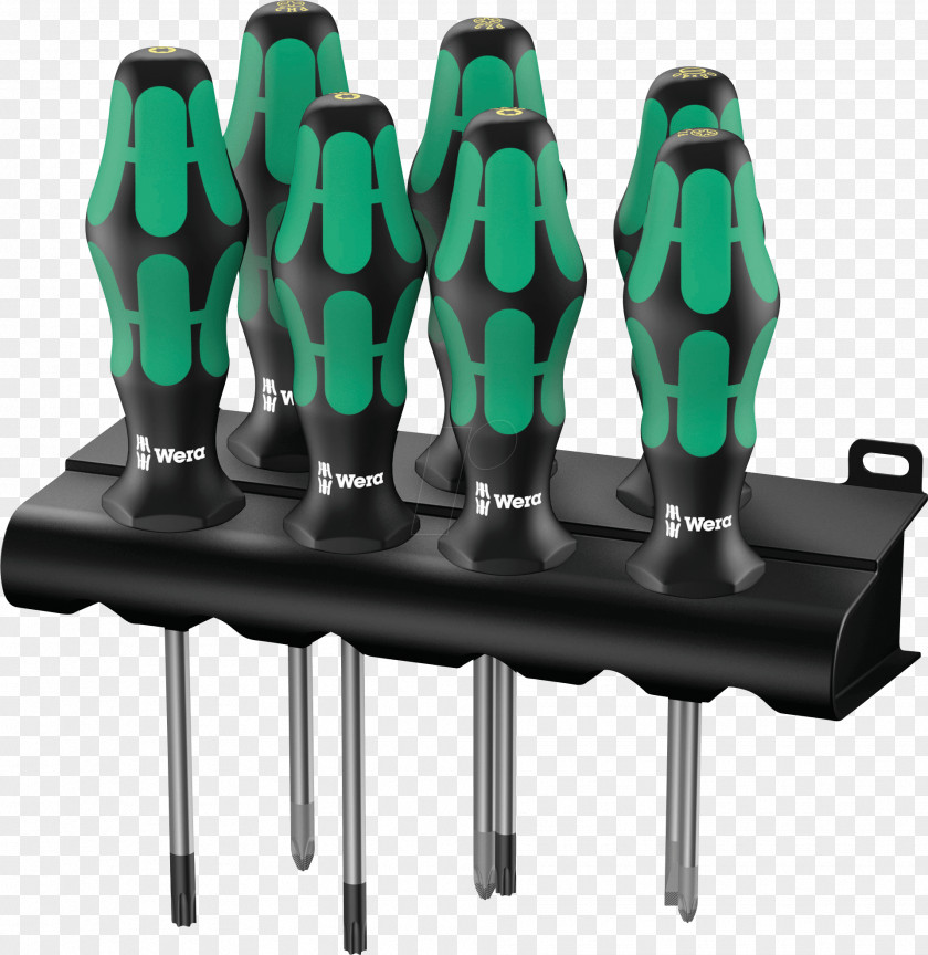 Screwdriver Hand Tool Wera Tools Kraftform Plus 334/6 Lasertip Set PNG