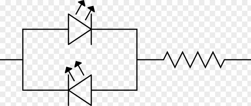 Circuit Diagram LED Electrical Wires & Cable Switches Light-emitting Diode PNG