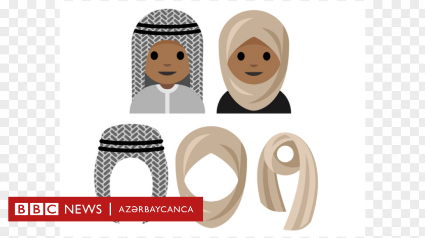 Emoji Hijab Social Media Muslim Sticker PNG