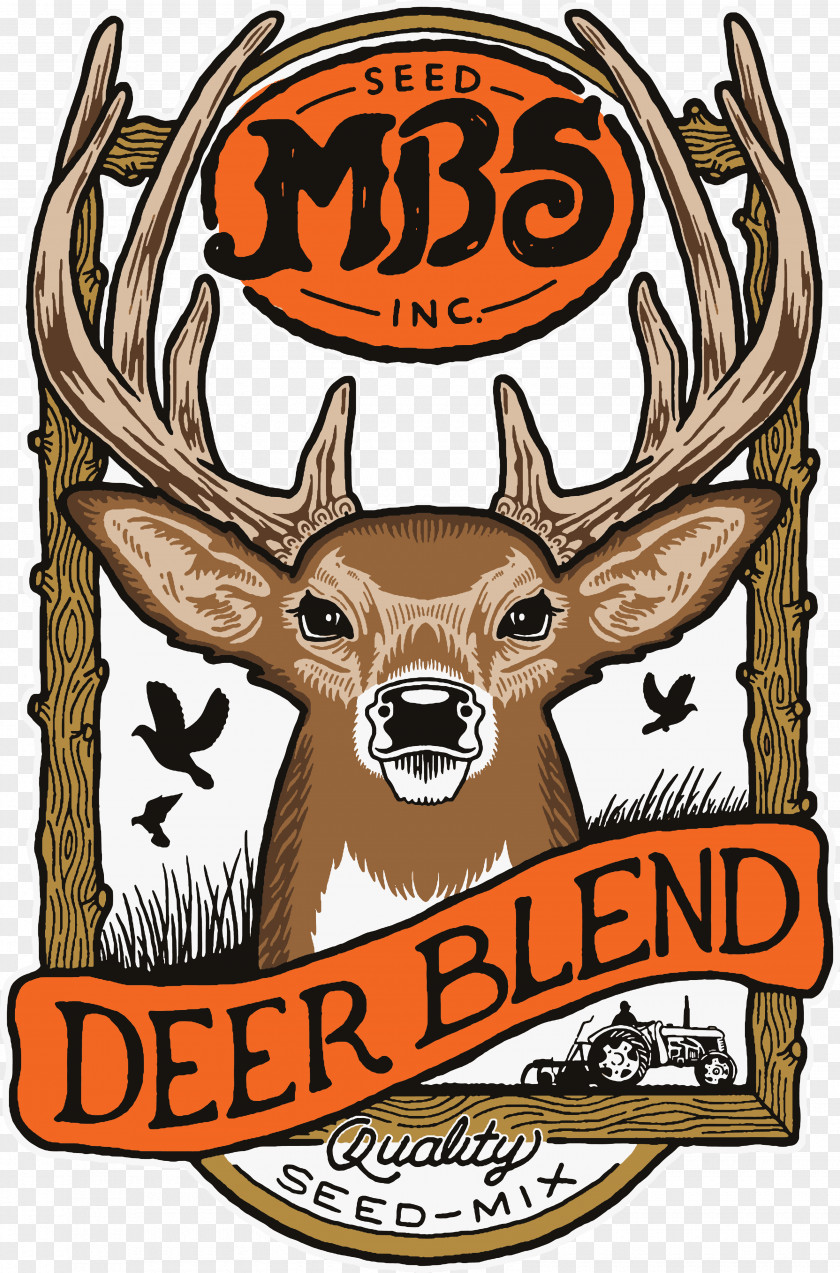 Hunting Season Elk Deer Antler Logo PNG
