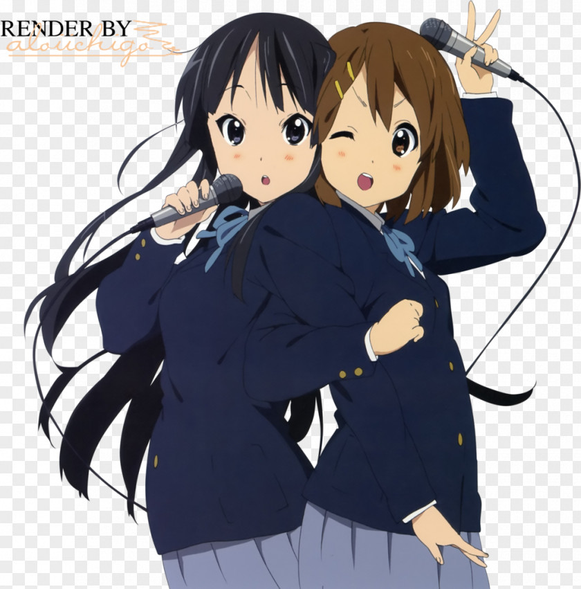 Mio Akiyama Yui Hirasawa Ritsu Tainaka Tsumugi Kotobuki Azusa Nakano PNG