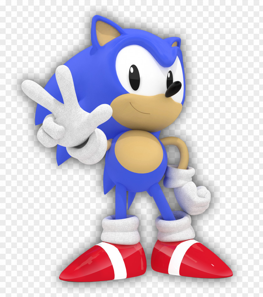 Sonic The Hedgehog 3 Generations & Sega All-Stars Racing 3D PNG