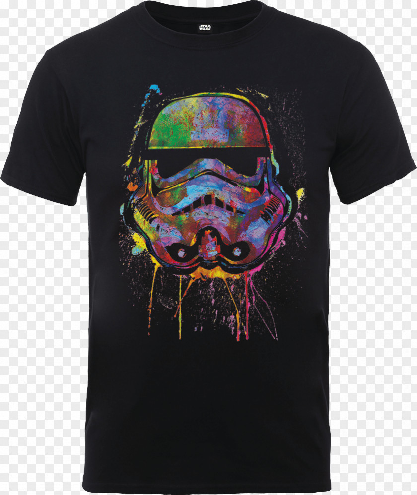 T-shirt Anakin Skywalker Stormtrooper Black Panther Slipper PNG