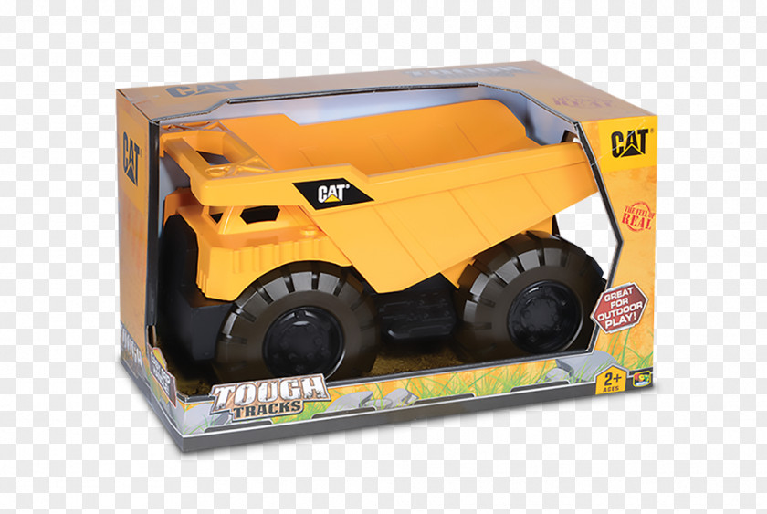 Caterpillar Machine Inc. Model Car Dump Truck PNG